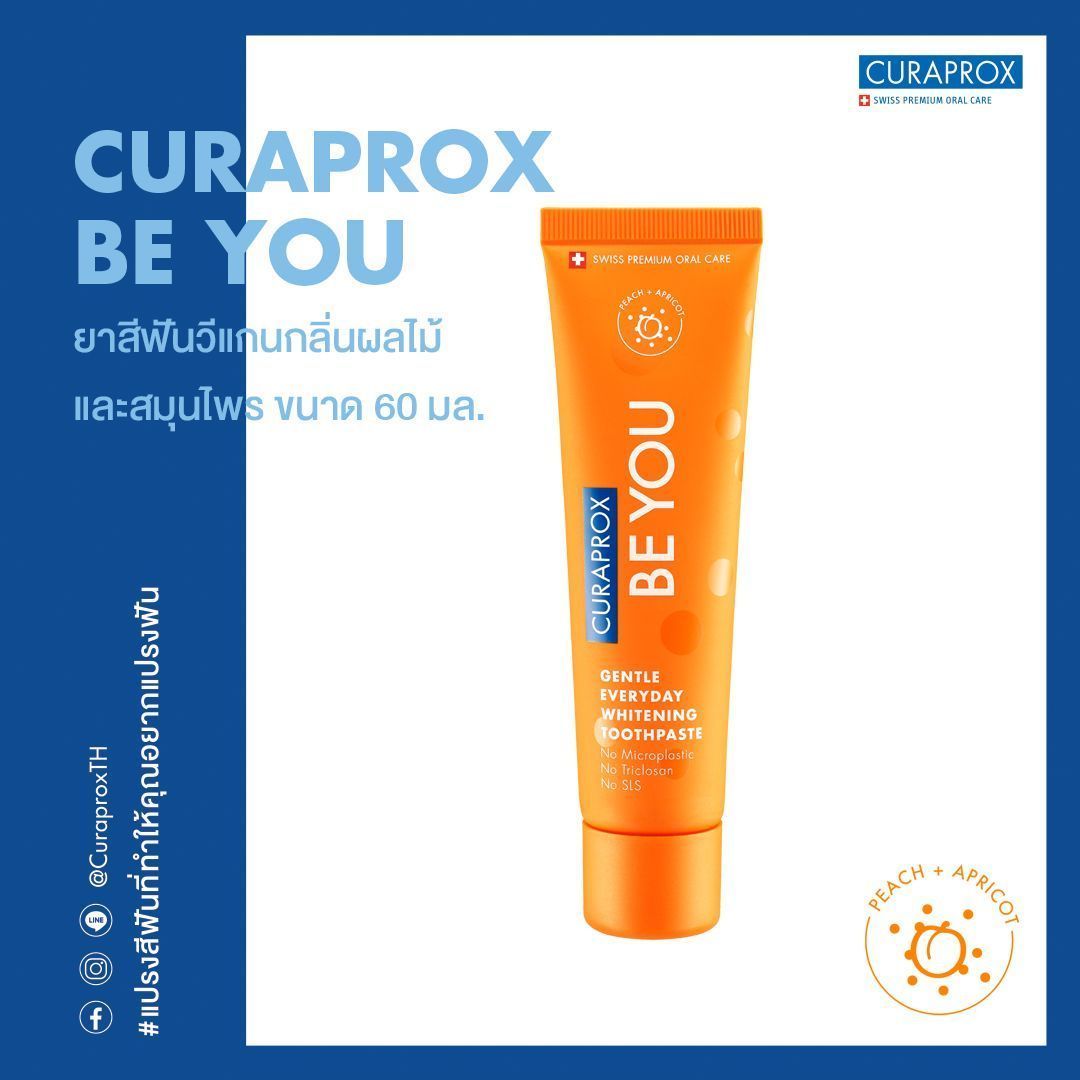 CURAPROX Be You - Peach 60 ml.