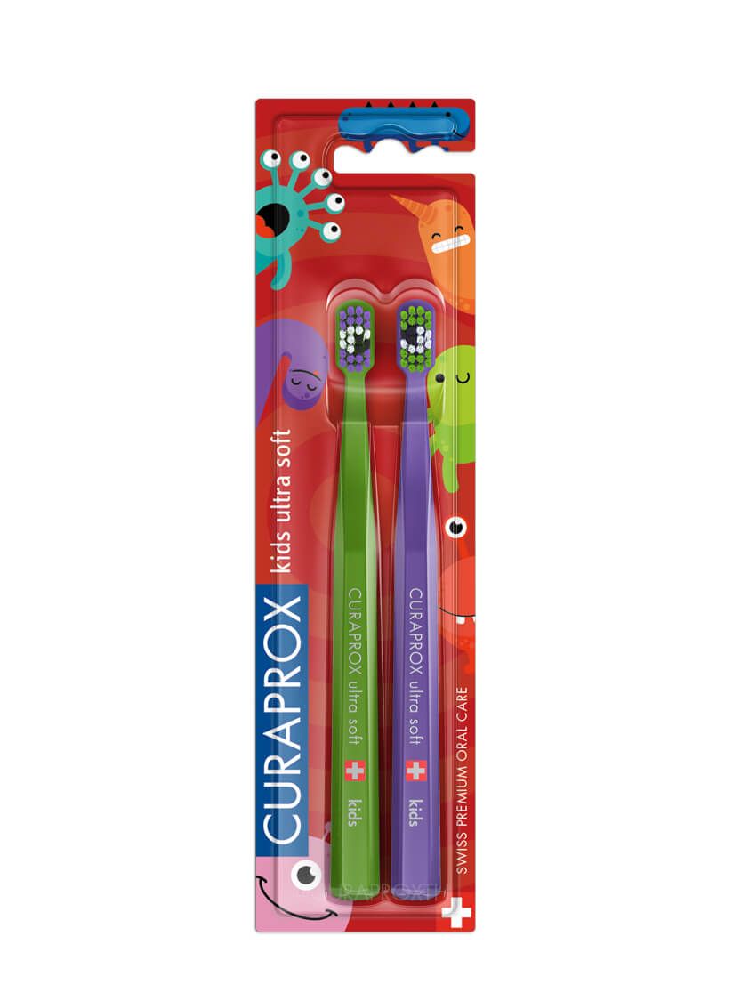 CURAPROX Kids toothbrush Duo Little Bacterias Edition 2022
